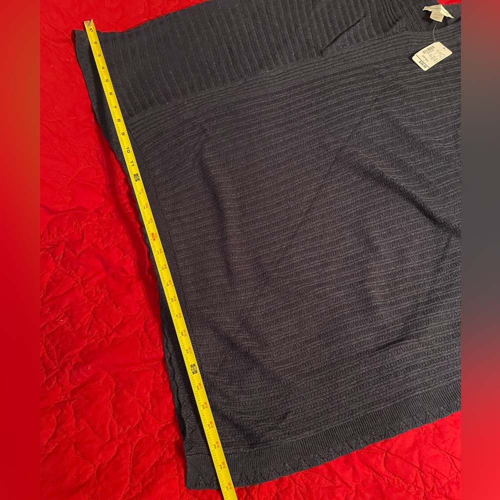 NWT CHRISTOPHER&BANKS PONCHO ONE SIZE FITS MOST - Picture 2 of 5